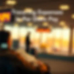 Conceptual representation of travel expenses