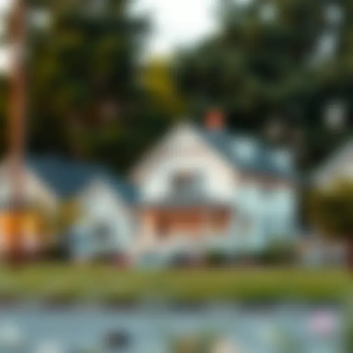 Property Taxes and Government Revenue Illustration depicting the relationship between property taxes and local government revenue