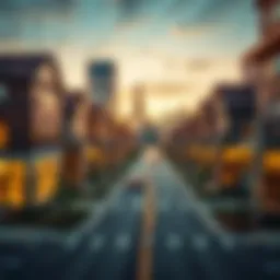 Visual representation of real estate investment opportunities