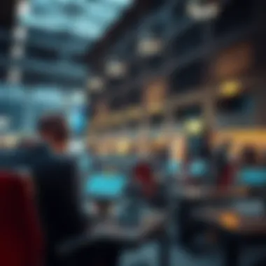 A visual of technology integration in modern auctions
