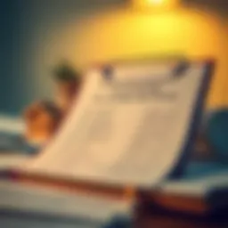 Document checklist for mortgage application