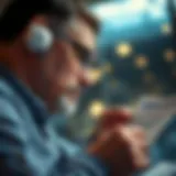 A close-up view of a financial planner analyzing retirement account options.