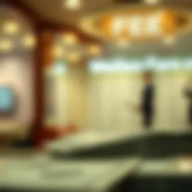 Visual representation of transaction costs